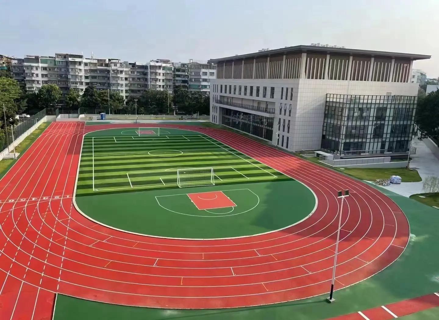 晋城市学校塑胶跑道塑胶篮球场 - 一站式服务